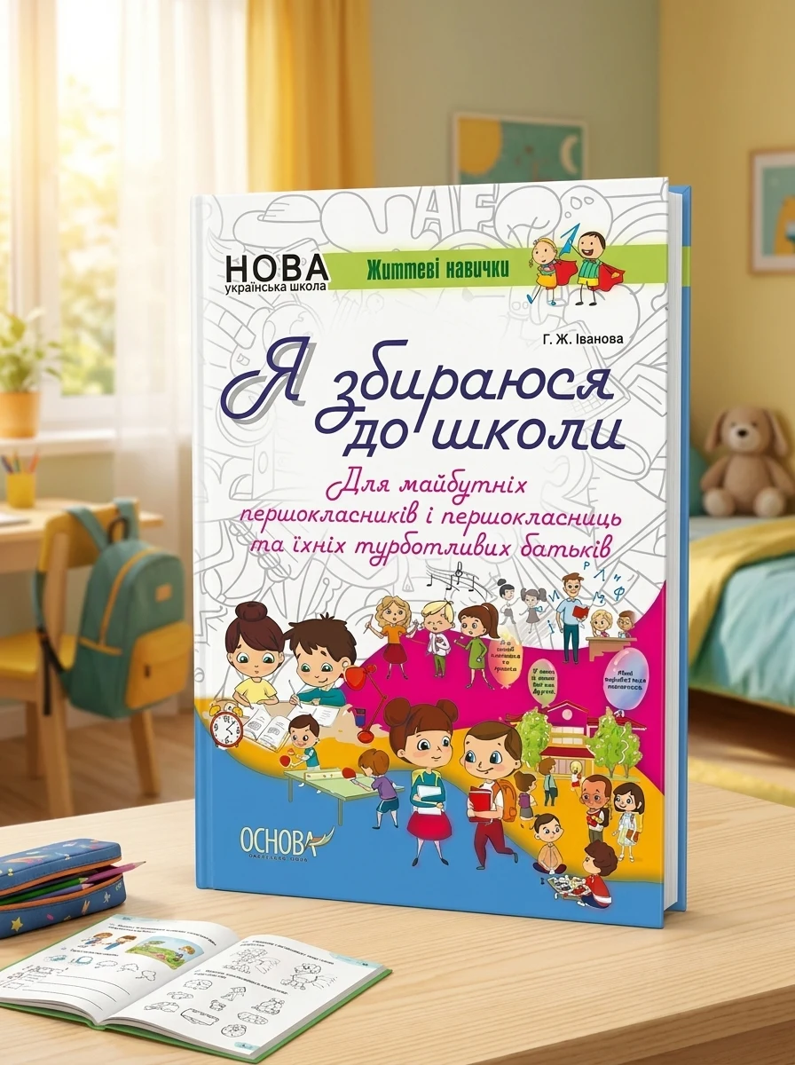 Життєві навички. Я збираюся до школи. Робочий зошит — Розвивальні книги