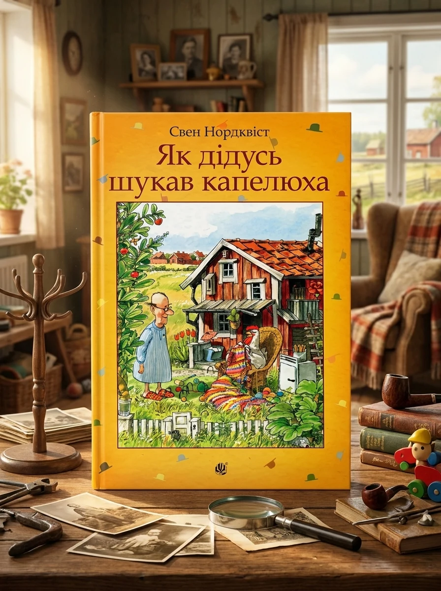 Як дідусь шукав капелюха — Дитяча проза
