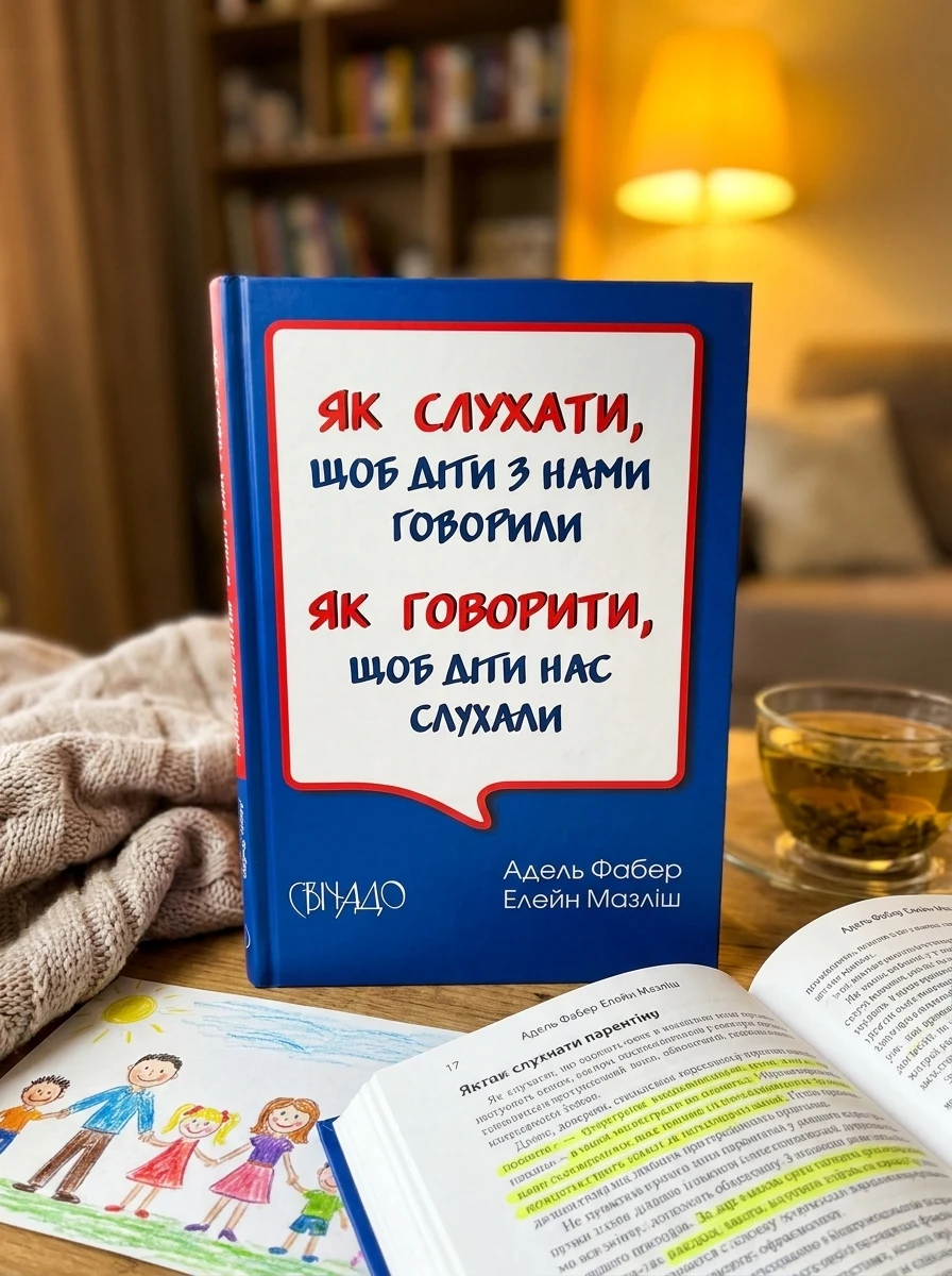 Як говорити, щоб діти нас слухали — Педагогіка