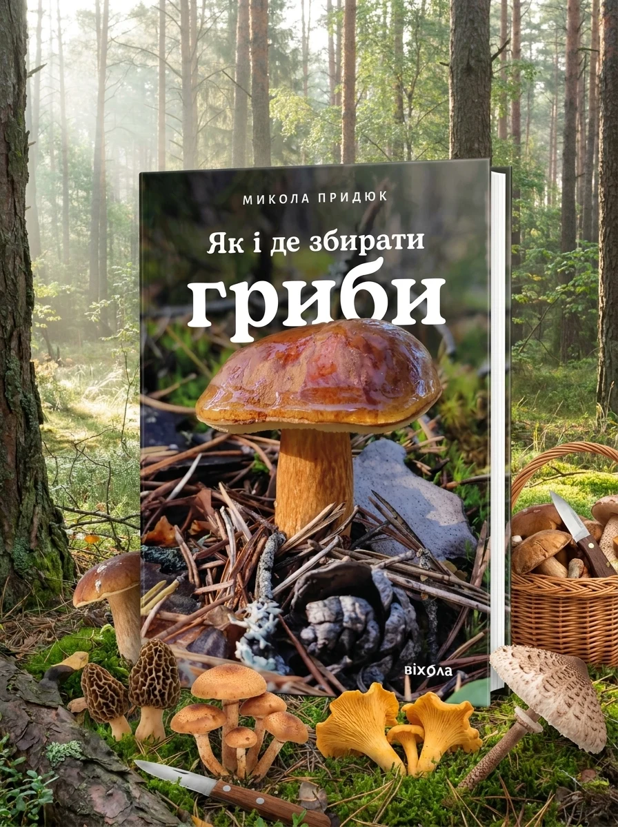 Як і де збирати гриби — Науково-популярні книги