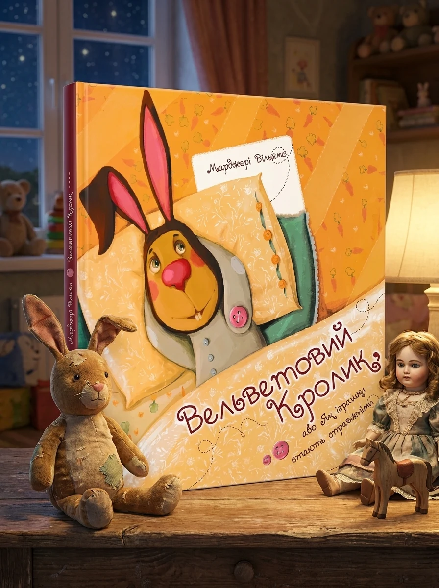 Як іграшки стають справжніми. Вельветовий кролик — Казки