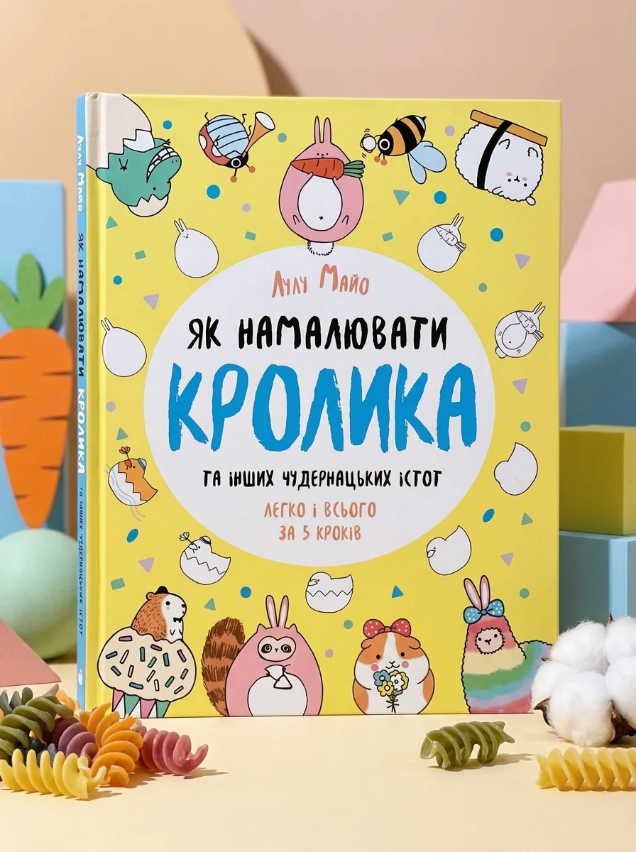 Як намалювати кролика та інших чудернацьких істот — Розвивальні книги