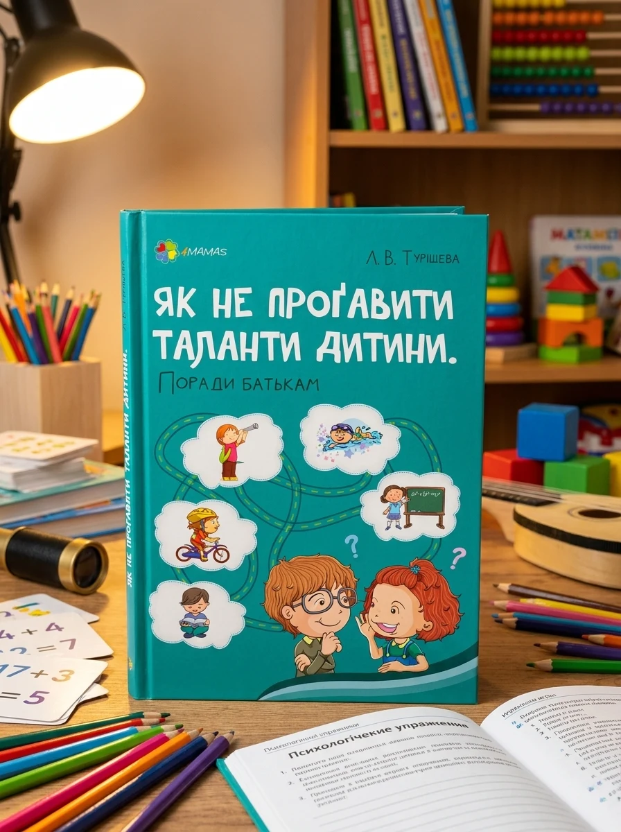 Як не проґавити таланти дитини? Поради батькам. | купити книгу онлайн