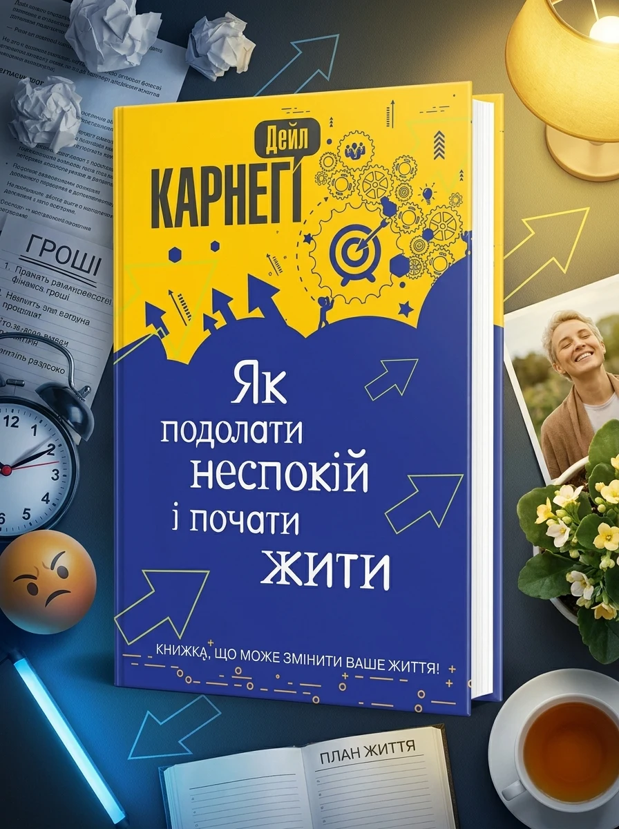 Як подолати неспокій і почати жити (м'яка обкладинка)