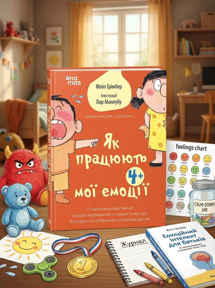 Як працюють мої емоції — Розвивальні книги