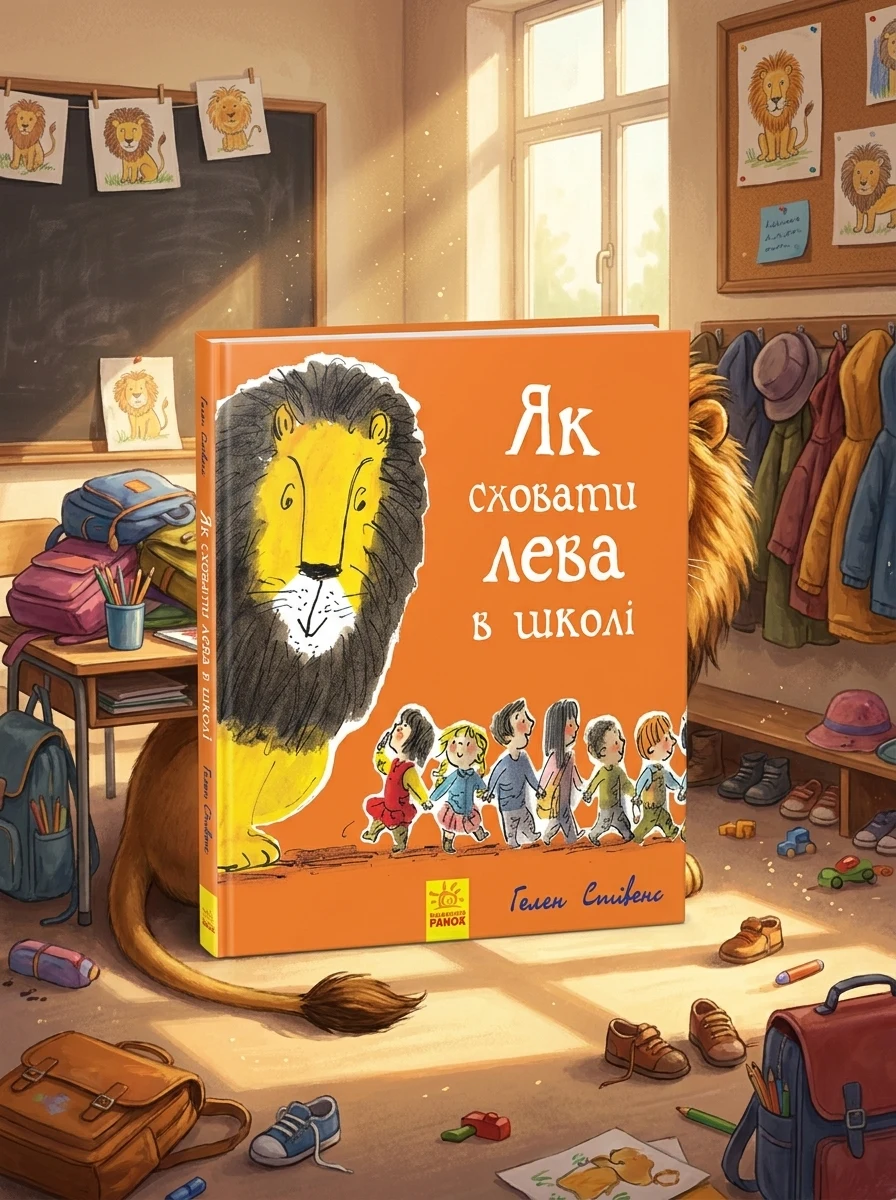 Як сховати лева в школі — Казки