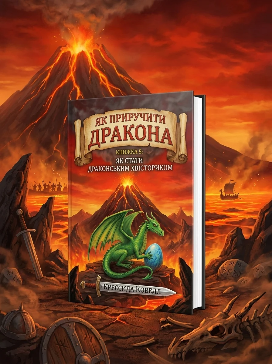 Як стати драконським хвісториком — Підліткове фентезі