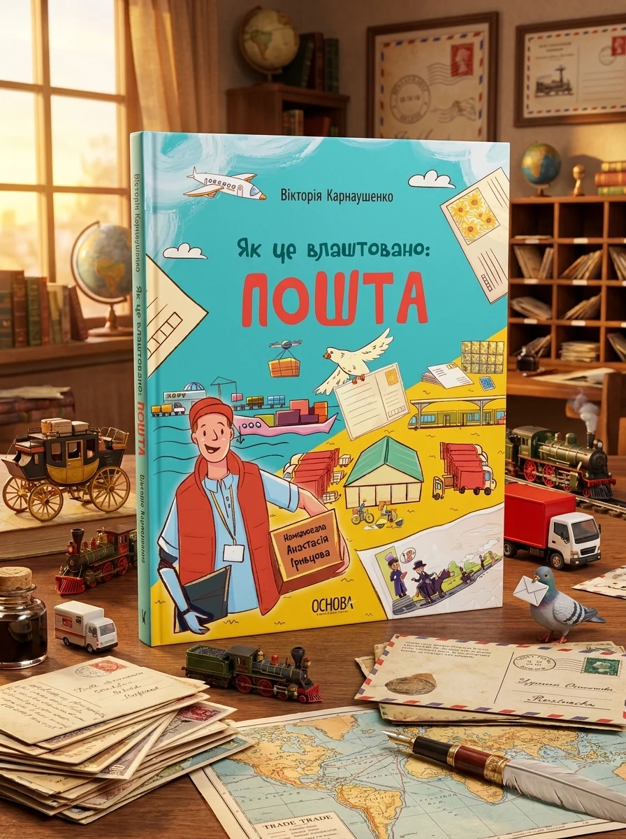 Як це влаштовано: Пошта — Дитячі енциклопедії