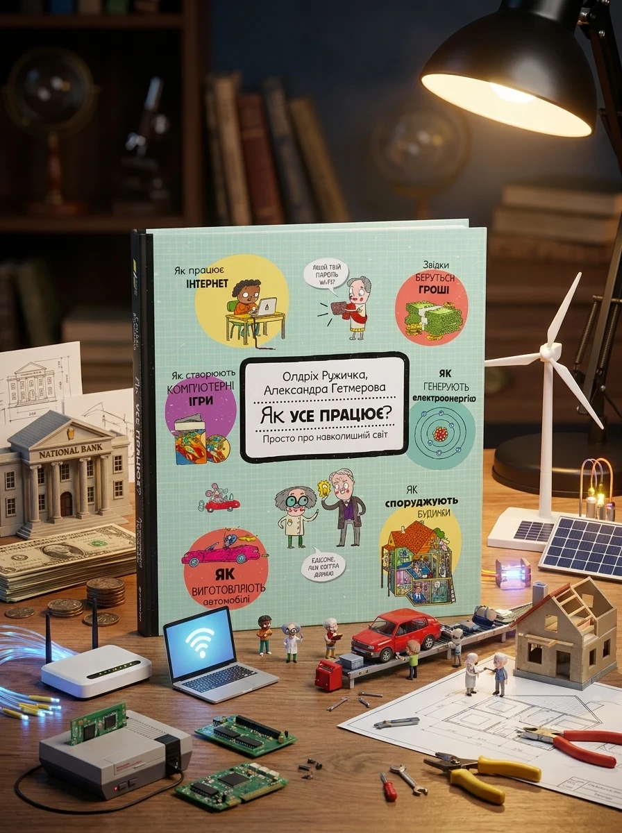 Як усе працює? Просто про навколишній світ — Пізнавальні книги для дітей