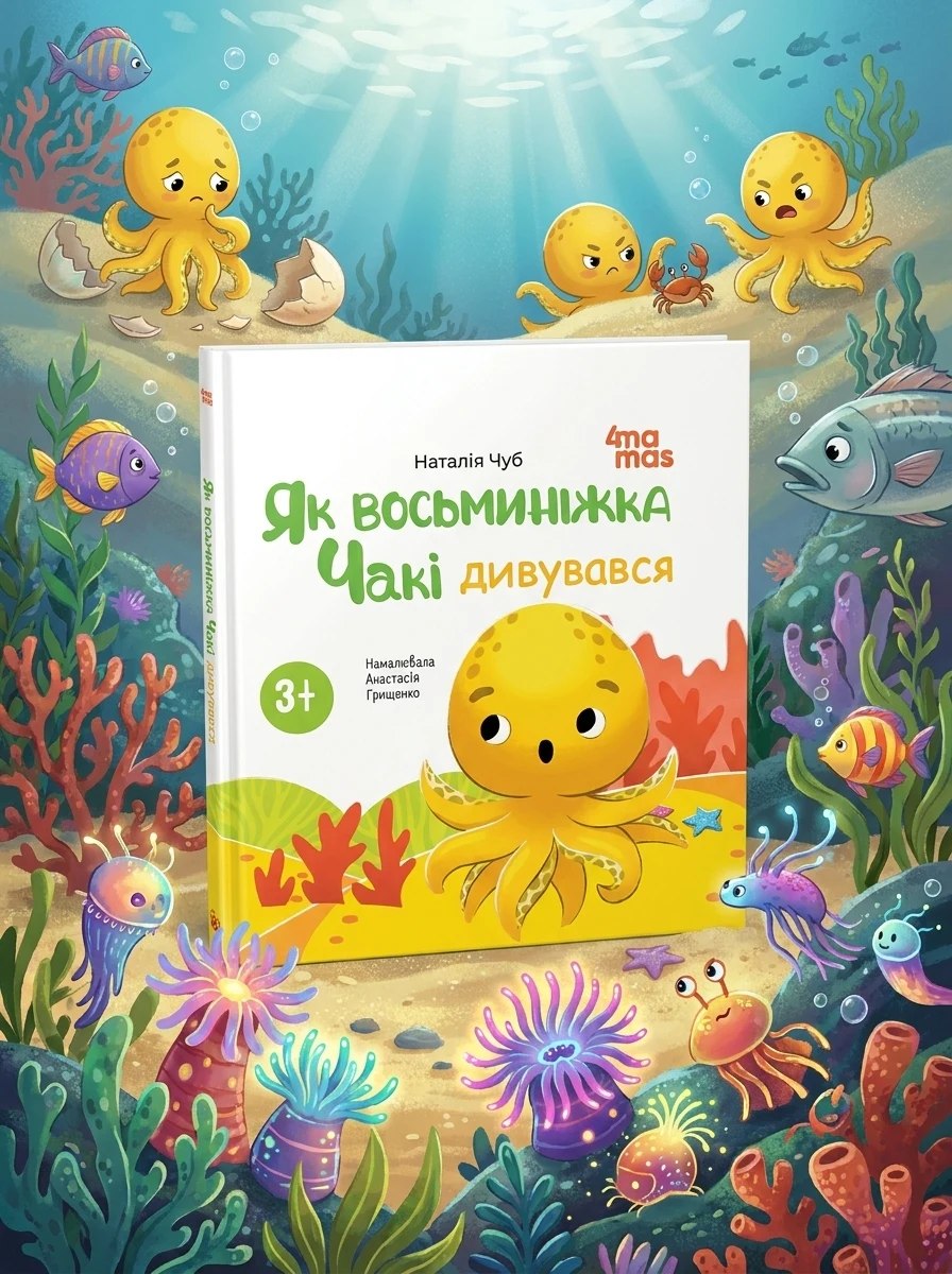 Як восьминіжка Чакі дивувався