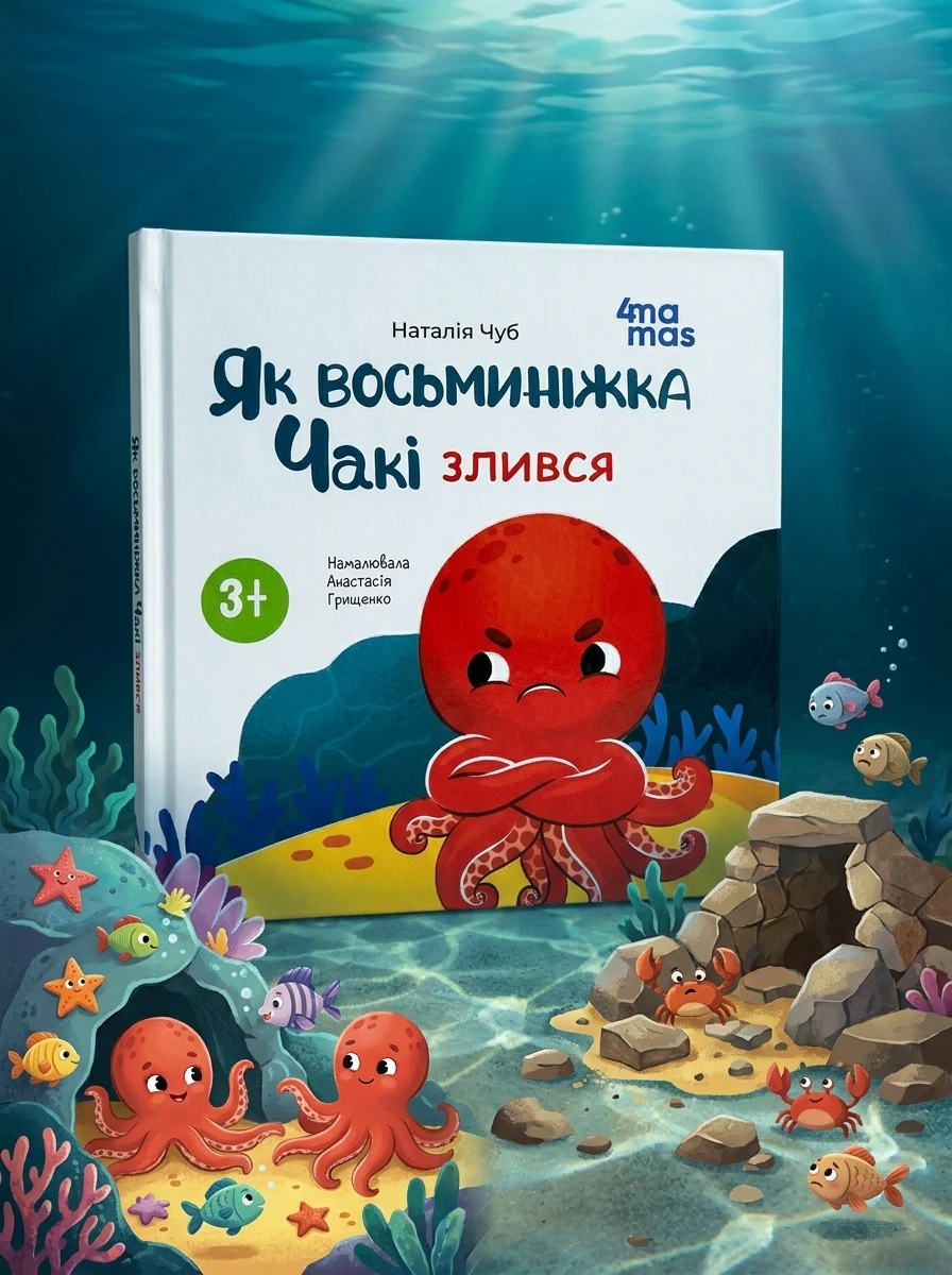Як восьминіжка Чакі злився — Казки