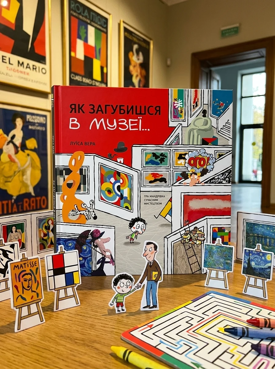 Як загубишся в музеї… — Дитячі подарункові книги