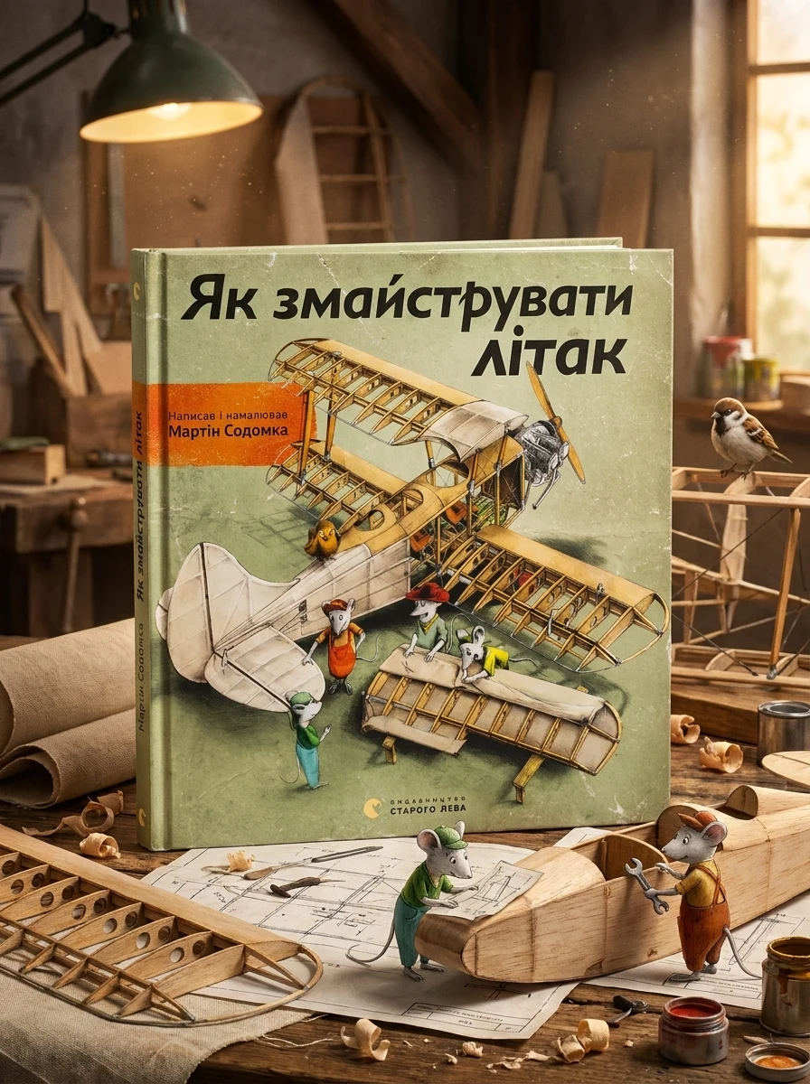 Як змайструвати літак — Дитяча проза