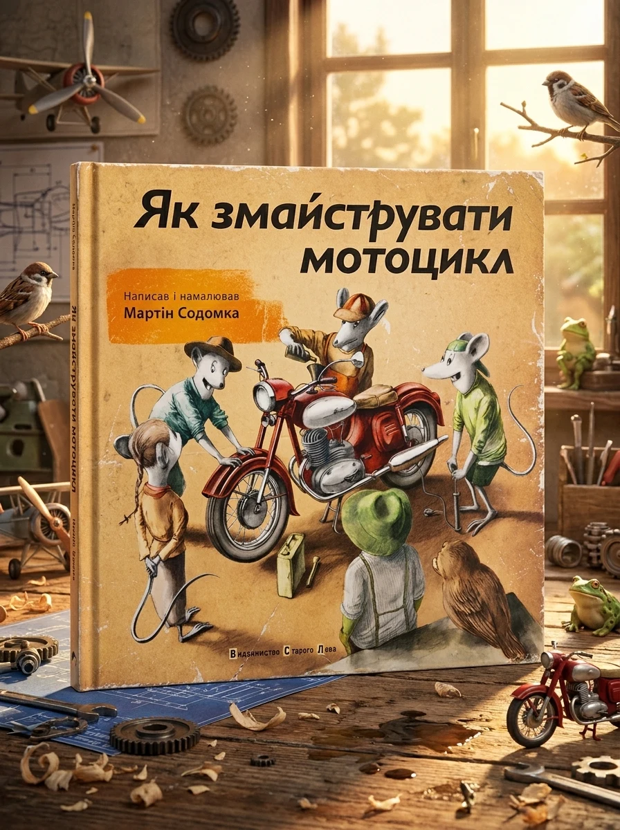 Як змайструвати мотоцикл