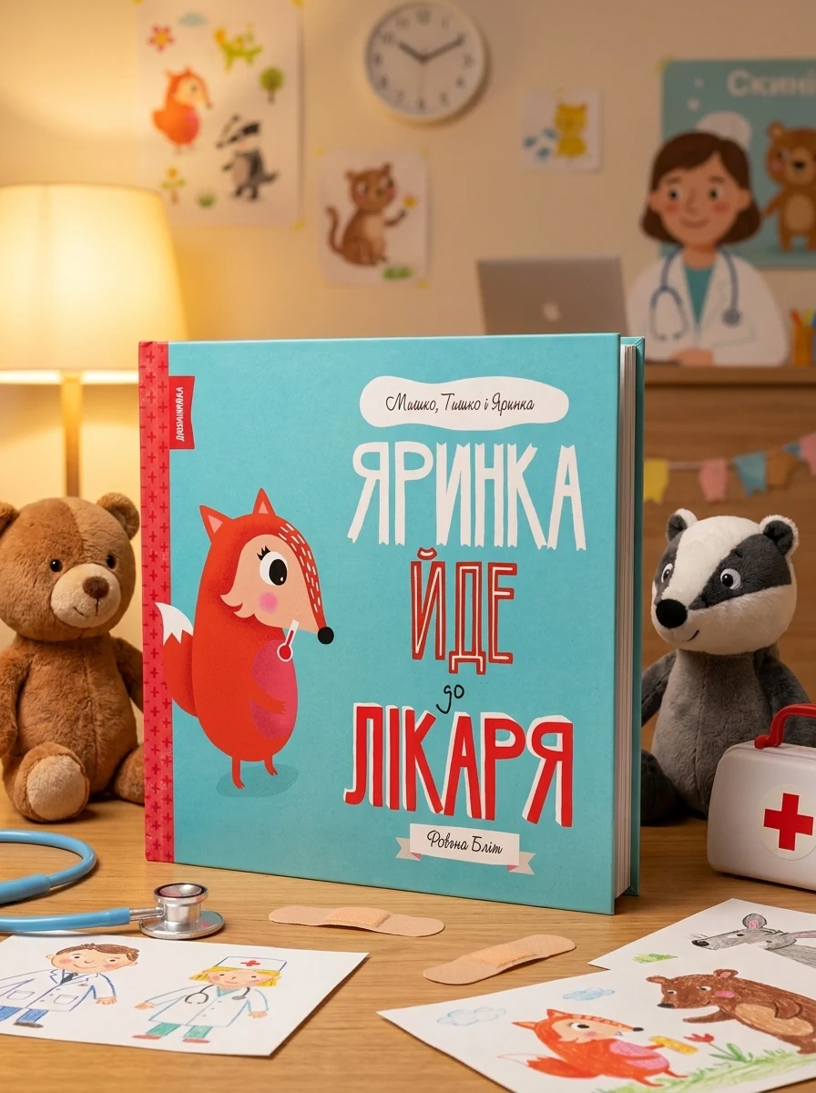 Яринка йде до лікаря — Дитяча проза