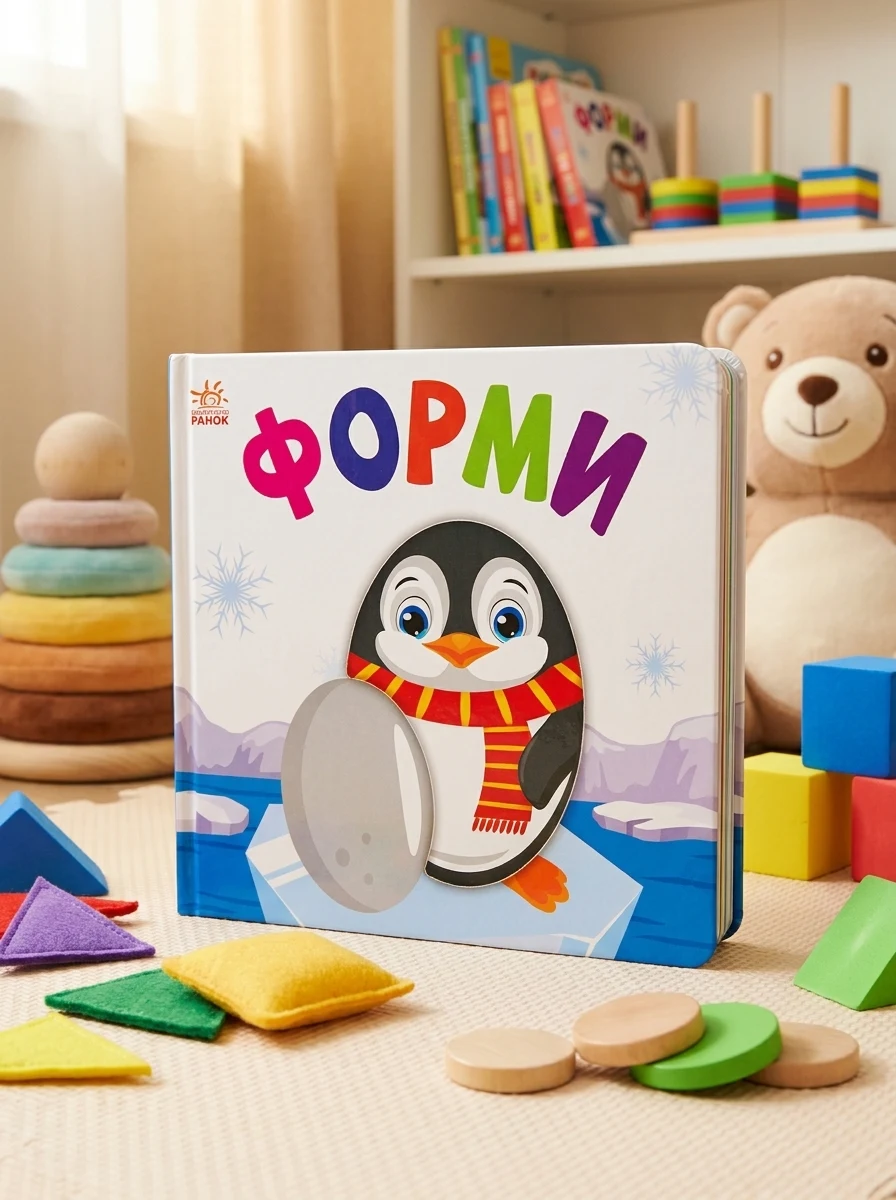 Яскравий світ. Форми — Розвивальні книги