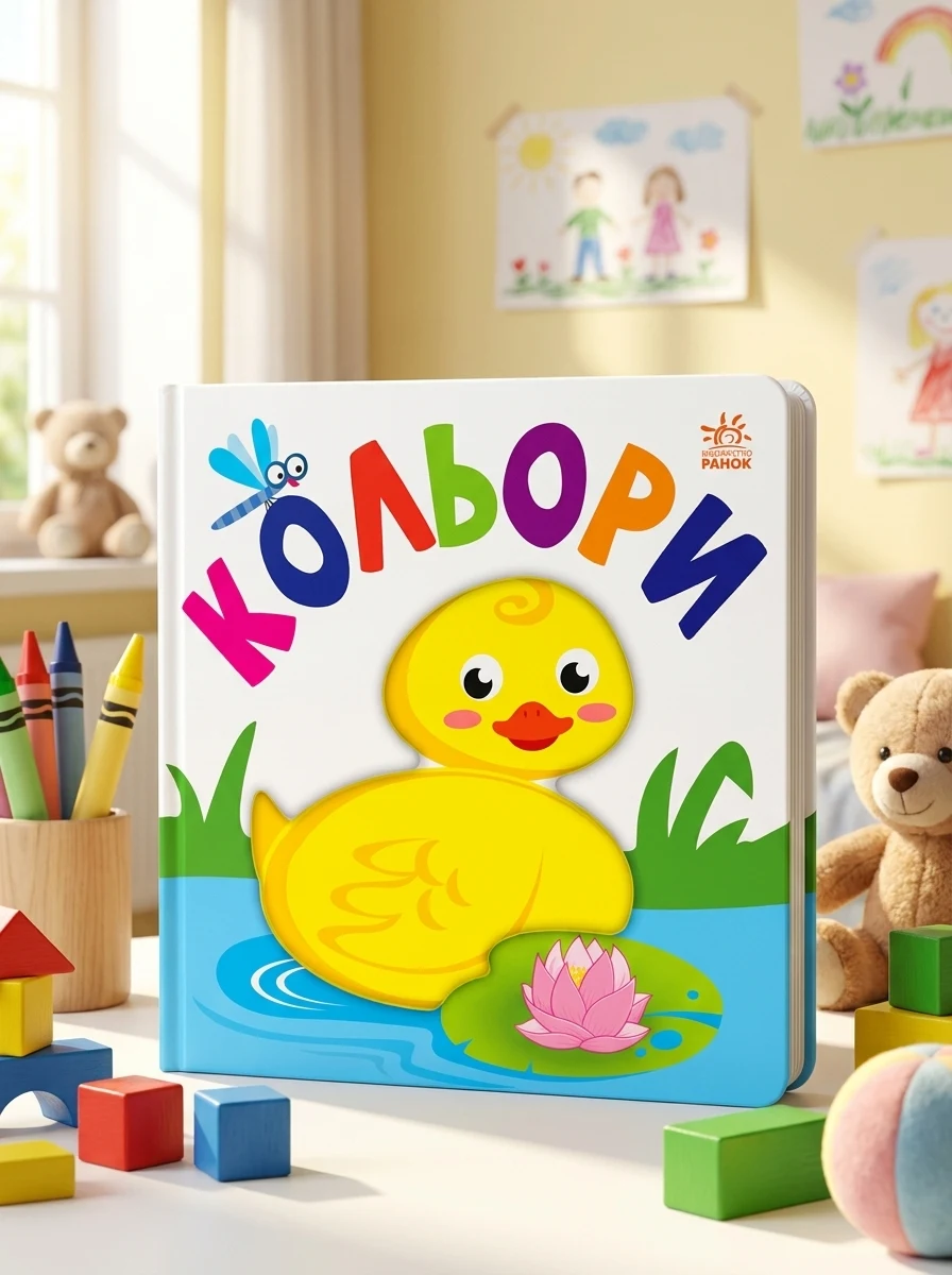 Яскравий світ. Кольори — Розвивальні книги