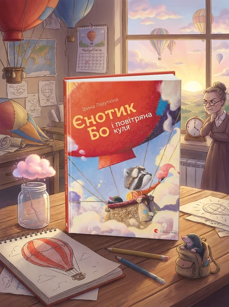 Єнотик Бо і повітряна куля — Дитяча проза