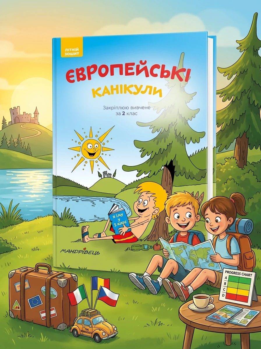 Європейські канікули. Закріплюю вивчене за 2 клас. Літній зошит — Підготовка до школи