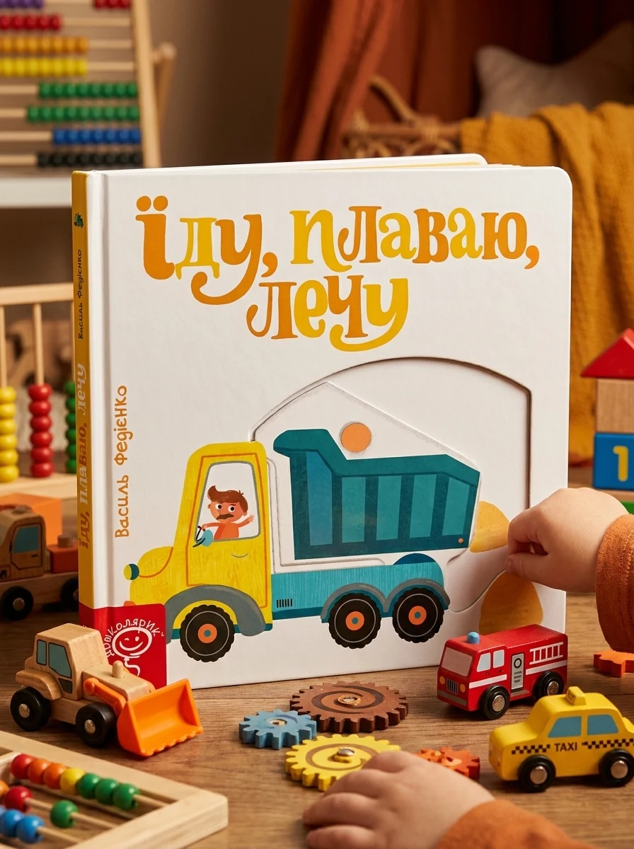 Їду, плаваю, лечу — Книги для малят