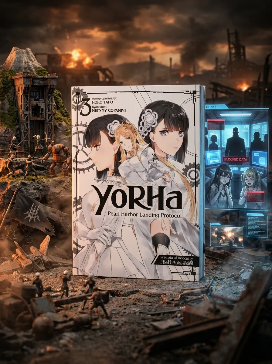YoRHa: Протокол висадки в Перл-Гарбор. Том 3 — Манґа