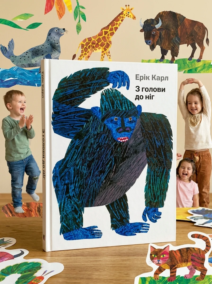 З голови до ніг — Книги для малят