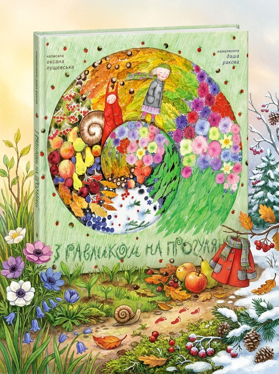 З равликом на прогулянці — Книги для малят