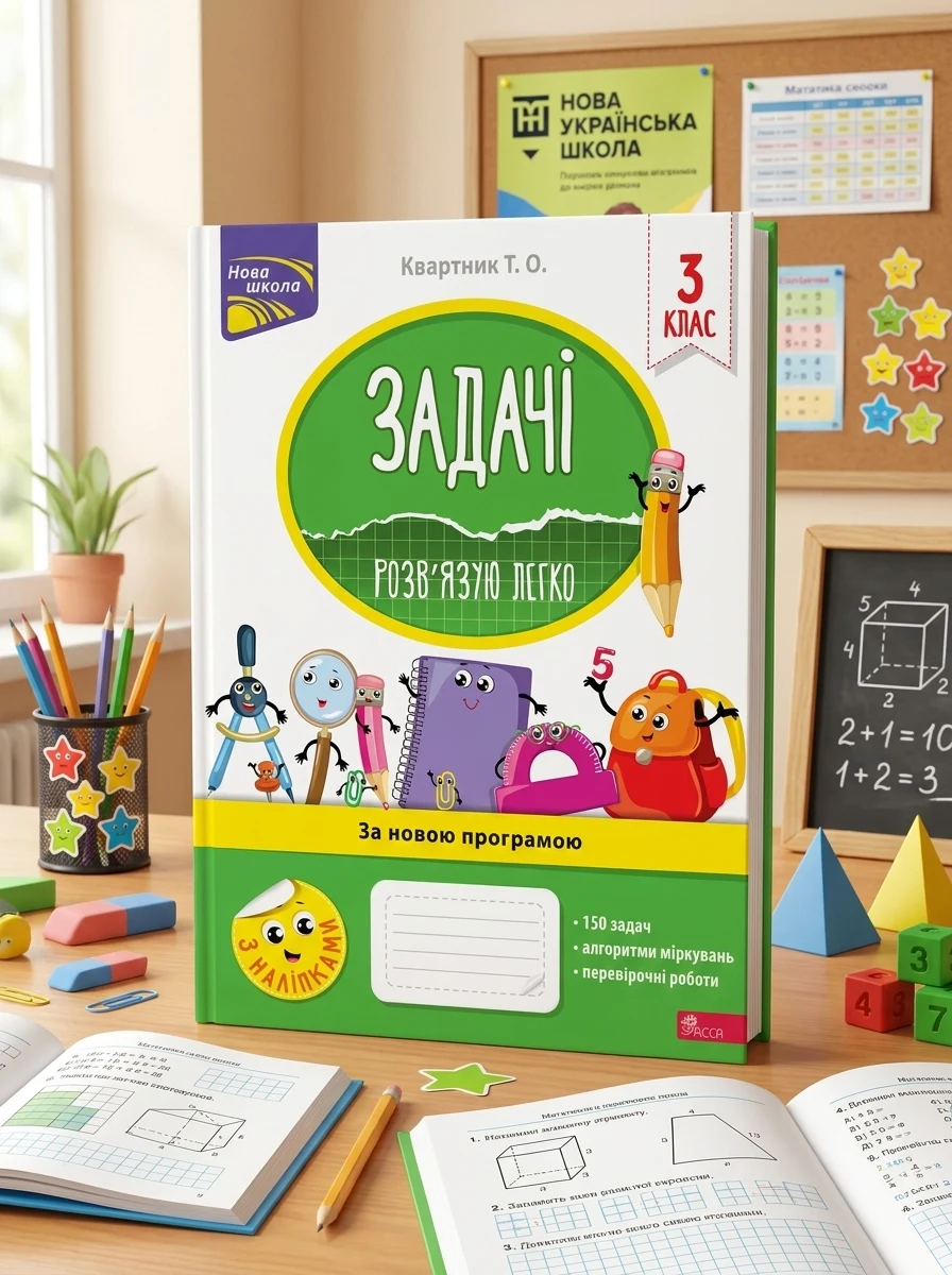 Задачі. Розв’язую легко. 3 клас — Пізнавальні книги для дітей