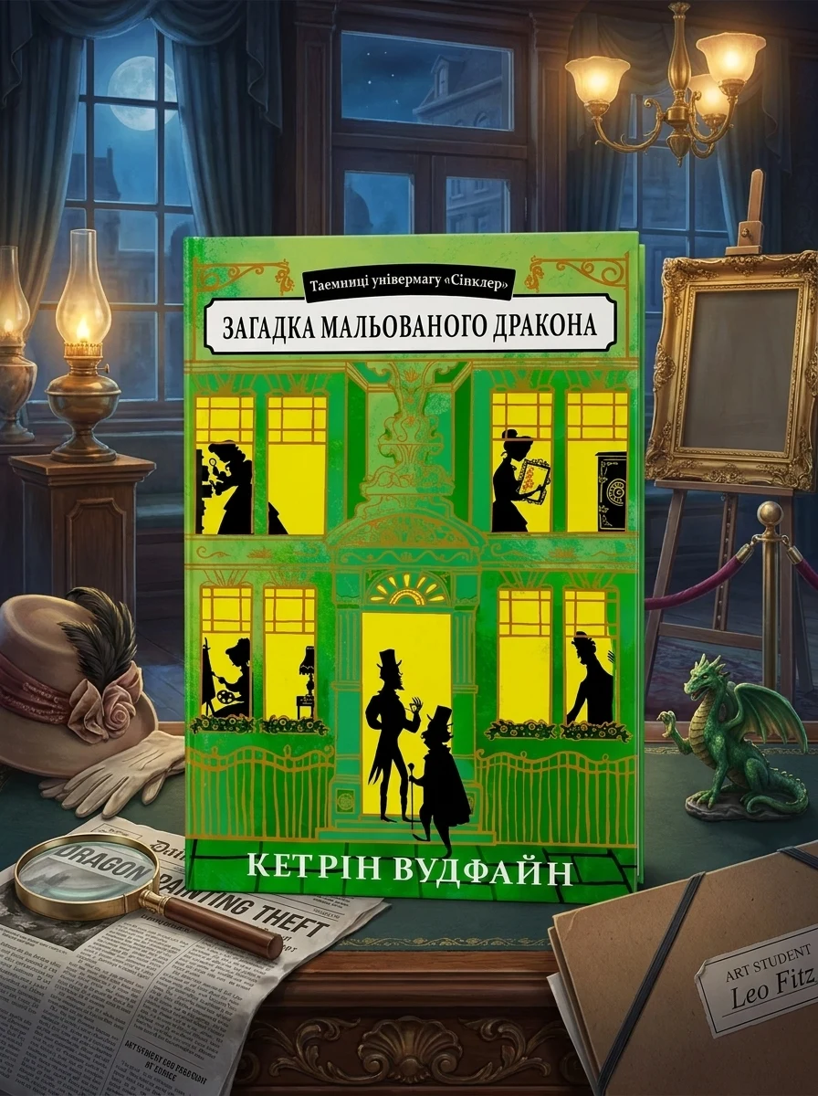 Загадка мальованого дракона — Дитячі детективи