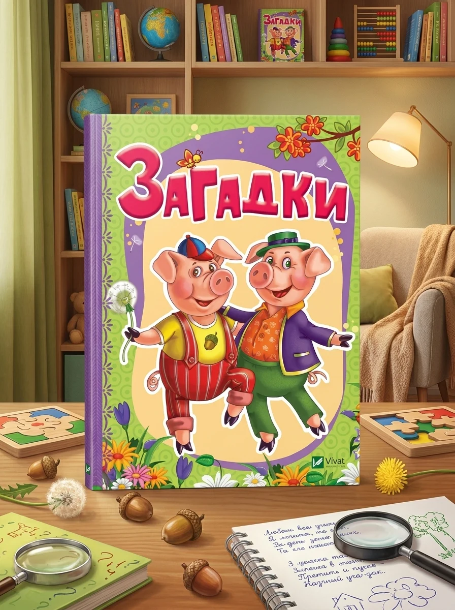 Загадки — Розвивальні книги