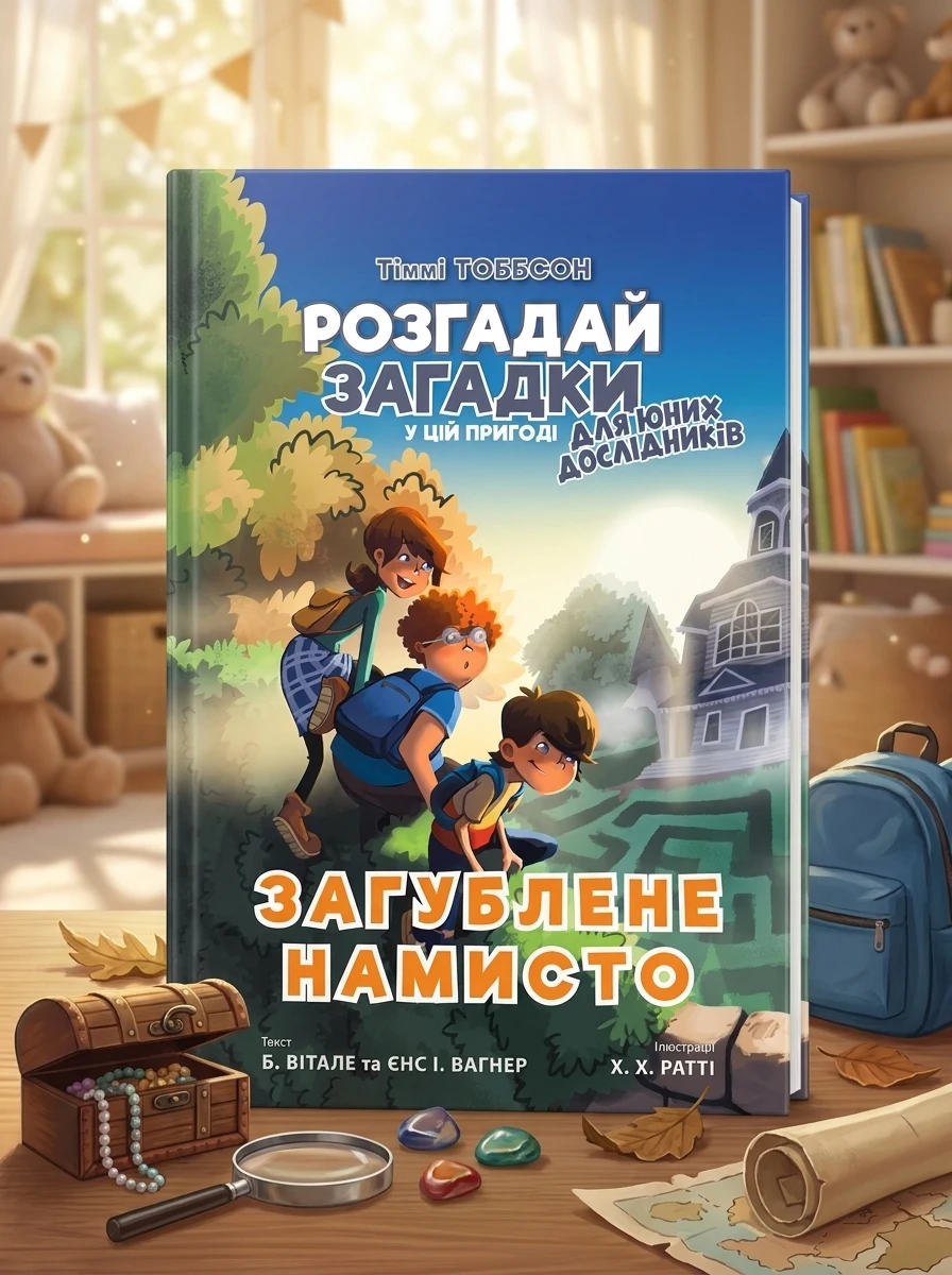 Загублене намисто — Книги-іграшки