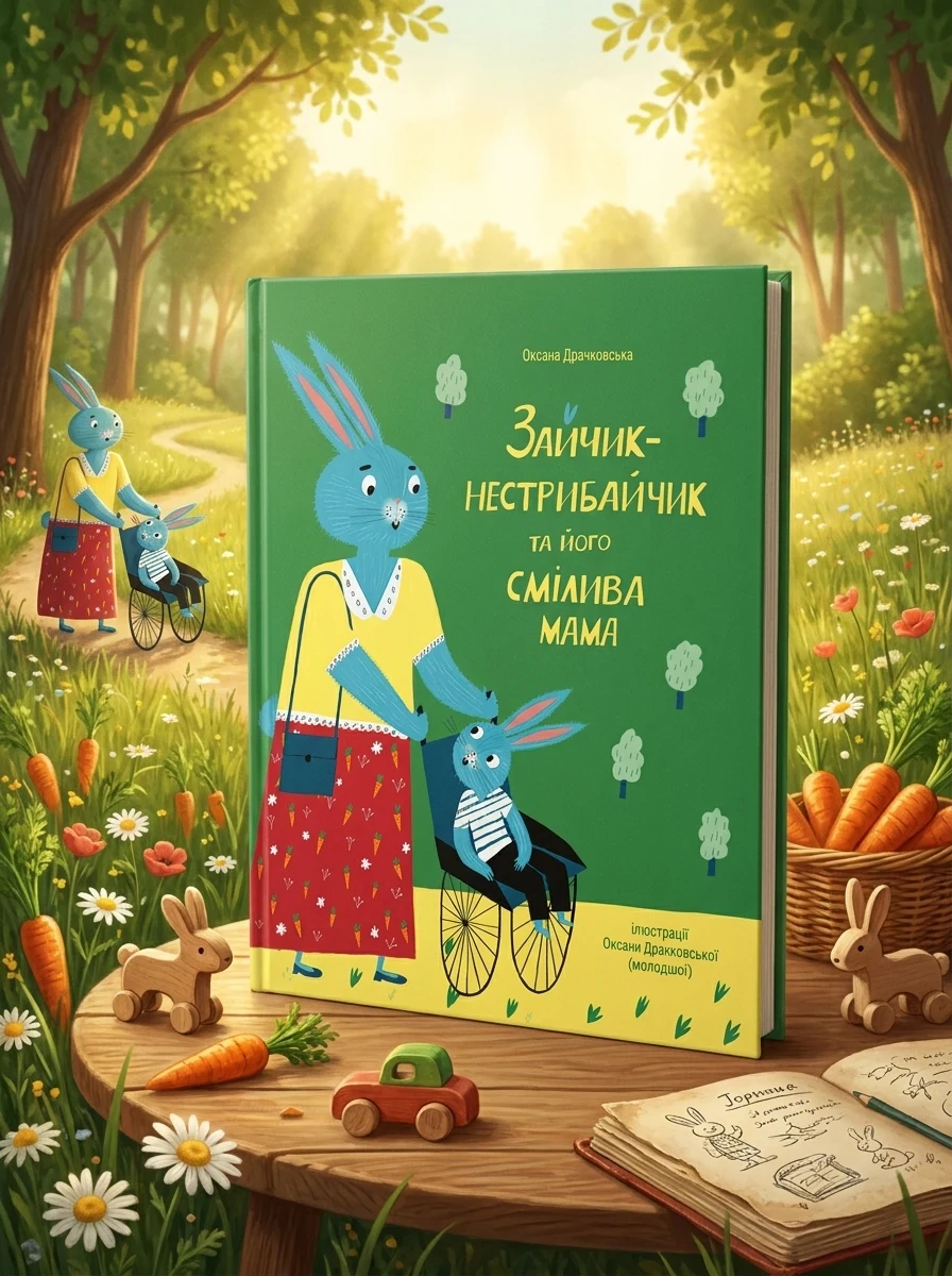 Зайчик-нестрибайчик та його смілива мама