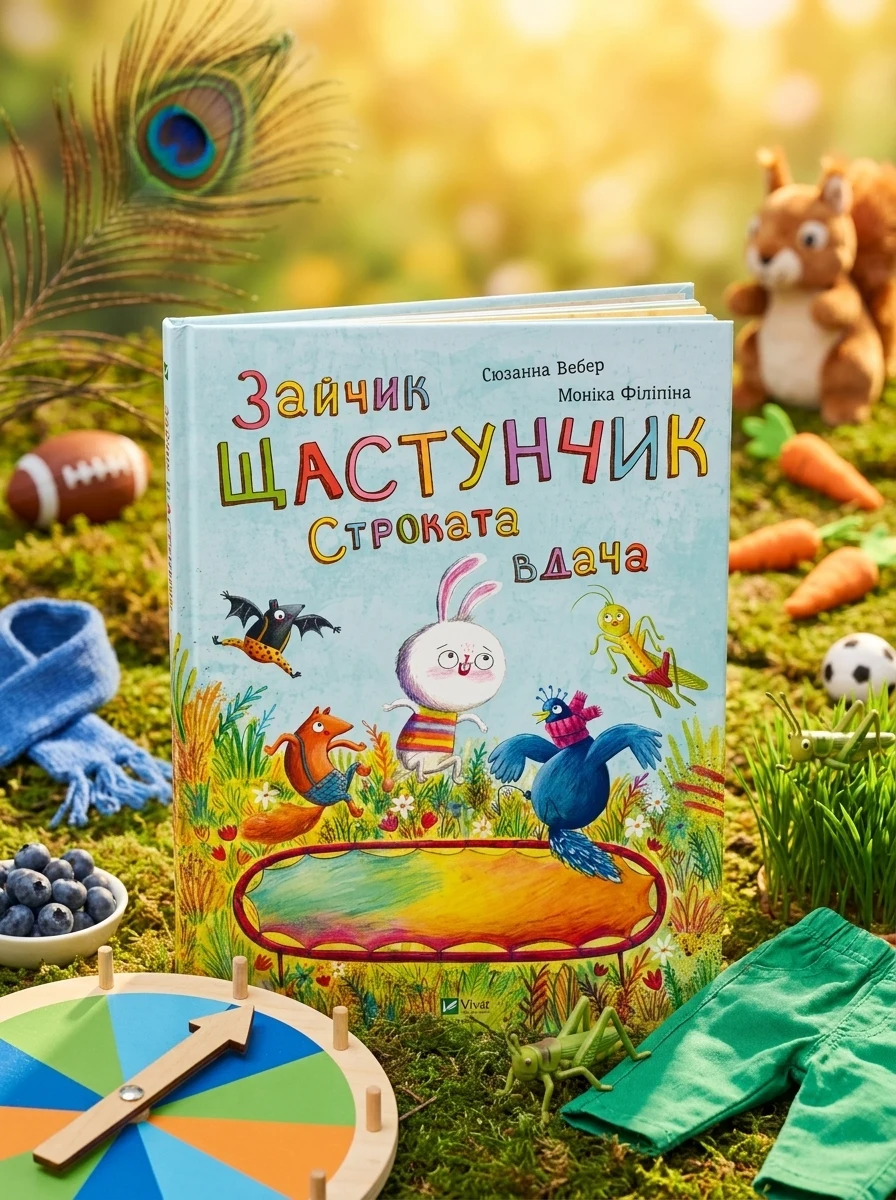 Зайчик Щастунчик. Строката вдача — Дитяча проза