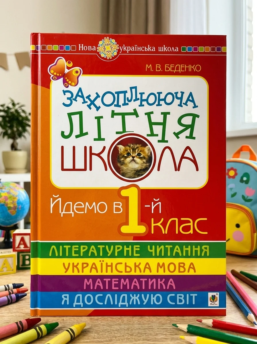 Захоплююча літня школа. Йдемо в 1-й клас | купити книгу онлайн