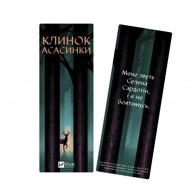 Закладинка «Клинок асасинки» — Закладинки