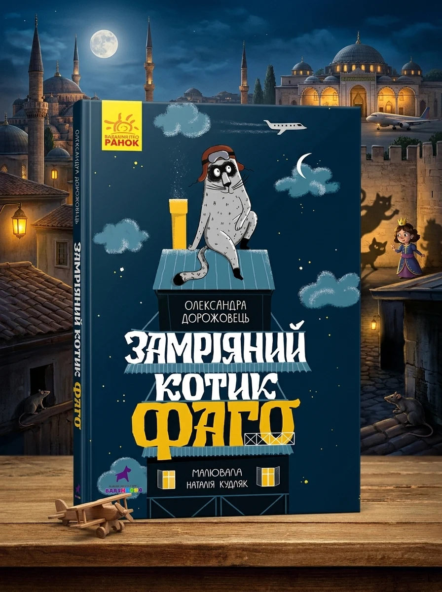 Замріяний котик Фаго | купити книгу онлайн