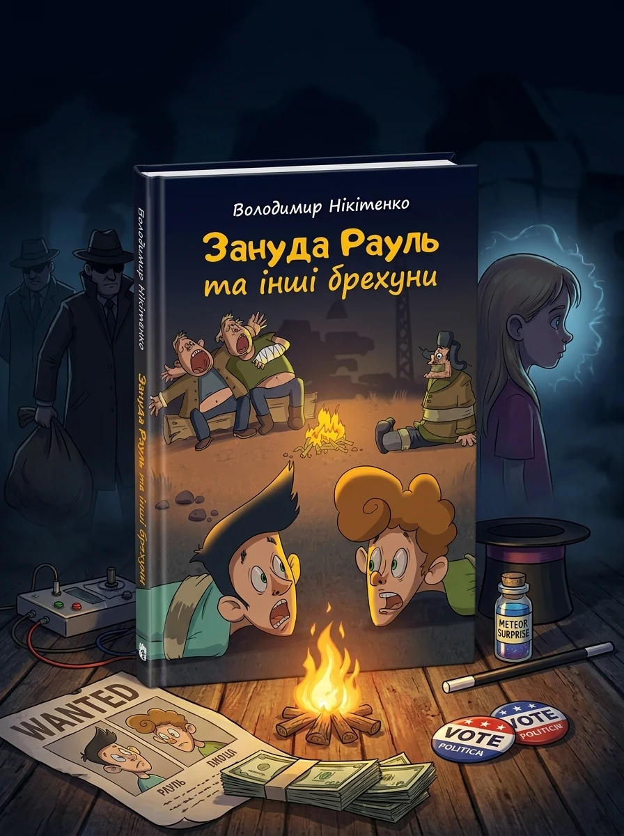 Зануда Рауль та інші брехуни — Дитячі детективи