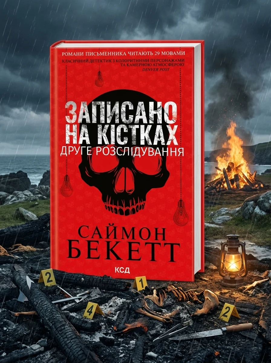 Записано на кістках. Друге розслідування — Сучасна зарубіжна проза