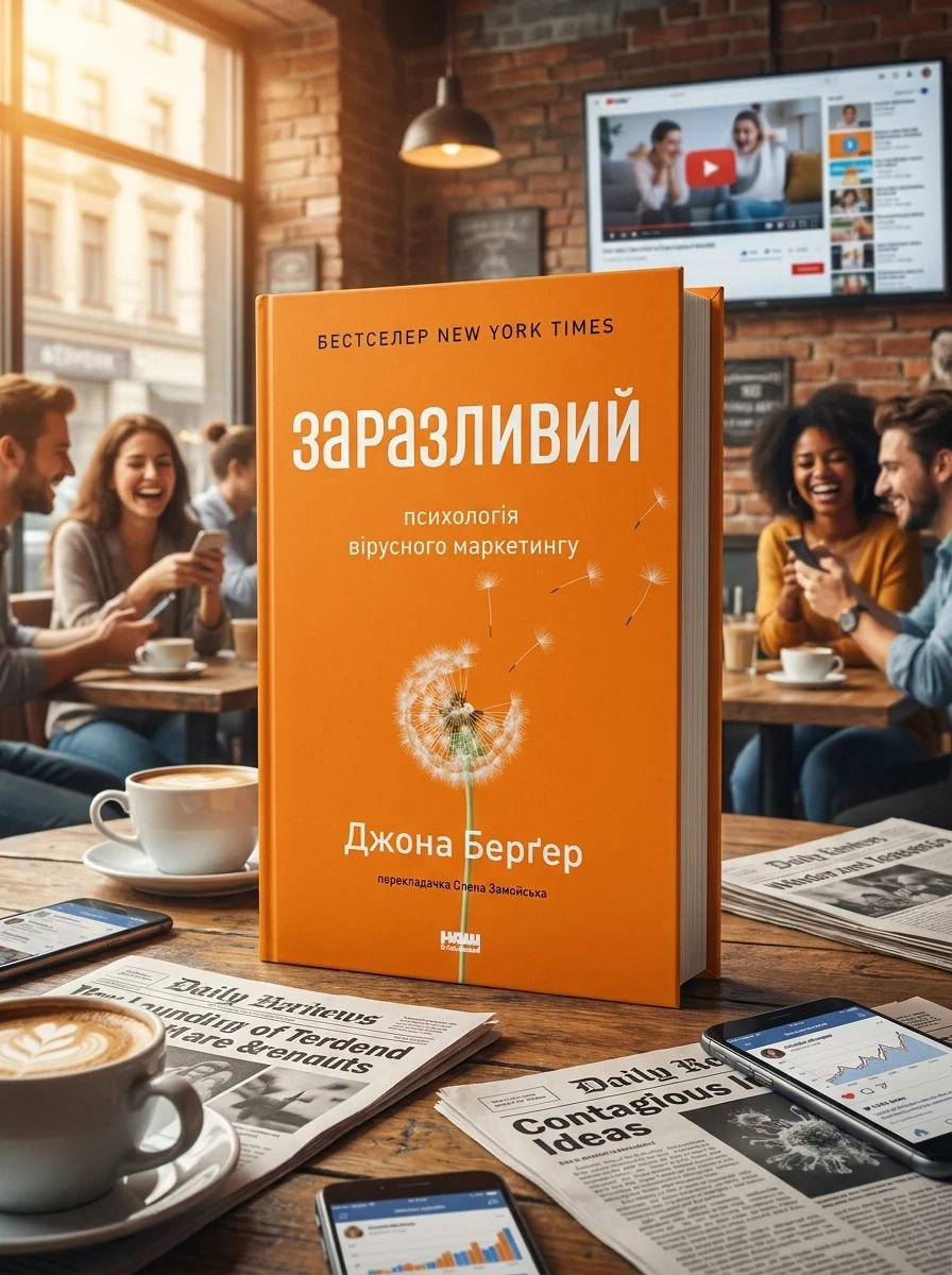 Заразливий. Психологія вірусного маркетингу | купити книгу онлайн