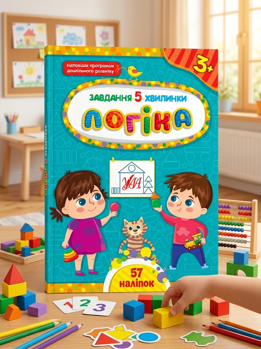 Завдання-5-хвилинки. Логіка. Від 3 років — Розвивальні книги