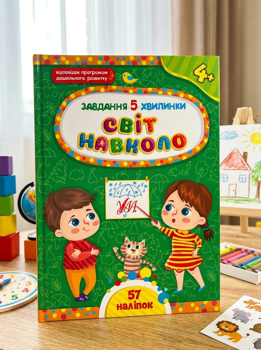 Завдання-5-хвилинки. Світ навколо. Від 4 років — фото 2