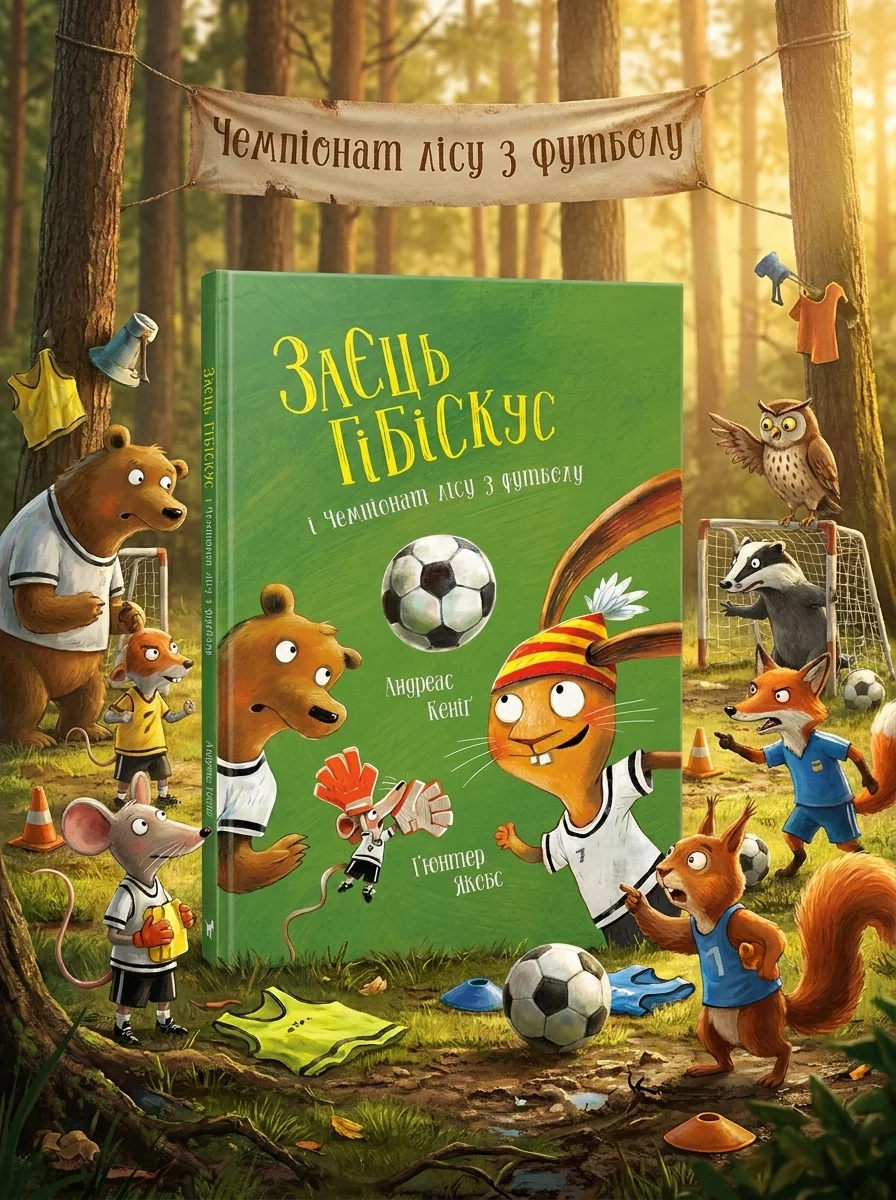 Заєць Гібіскус і Чемпіонат лісу з футболу