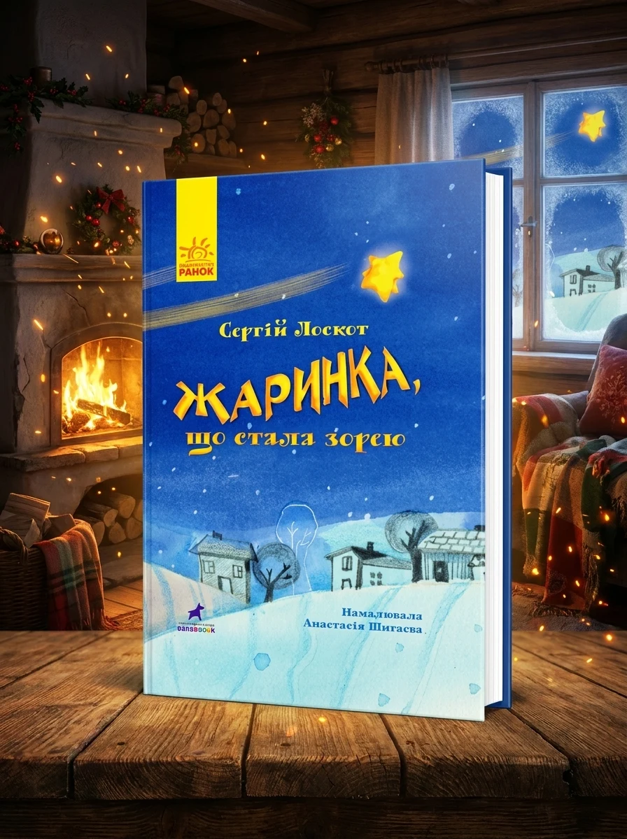 Жаринка, що стала зорею. Книга-картинка — Казки