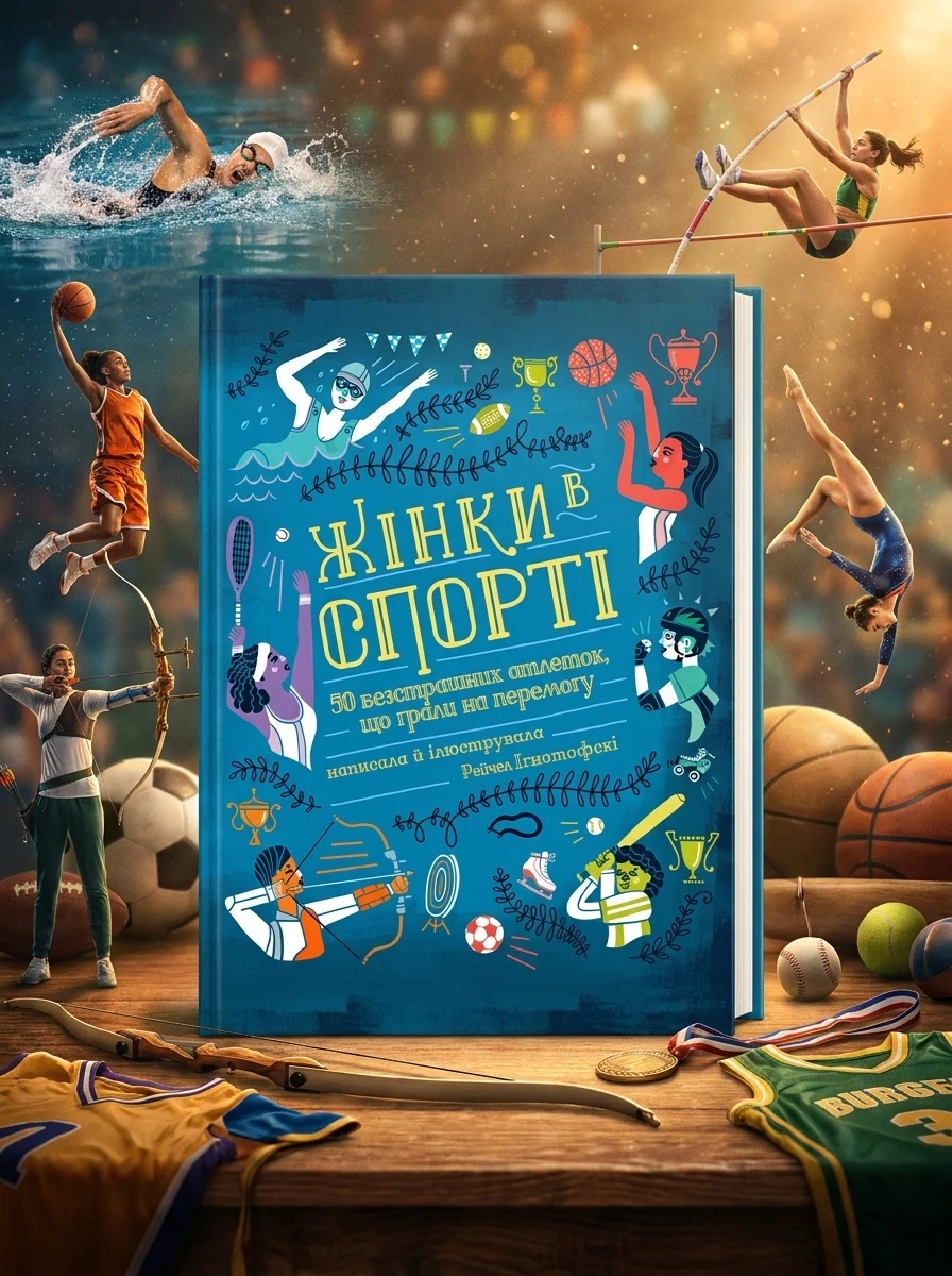 Жінки в спорті. 50 безстрашних атлеток, що грали на перемогу | купити книгу онлайн