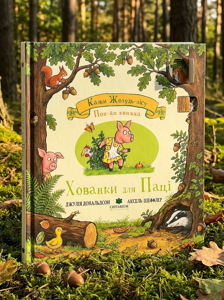 Казки Жолудь-лісу. Хованки для паці — Казки