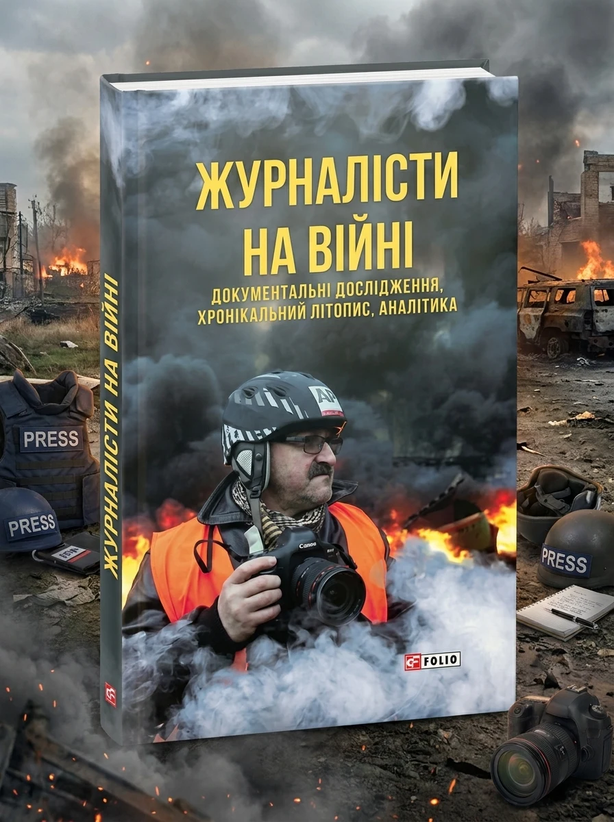 Журналісти на війні. Документальні дослідження, хронікальний літопис, аналітика | купити книгу онлайн