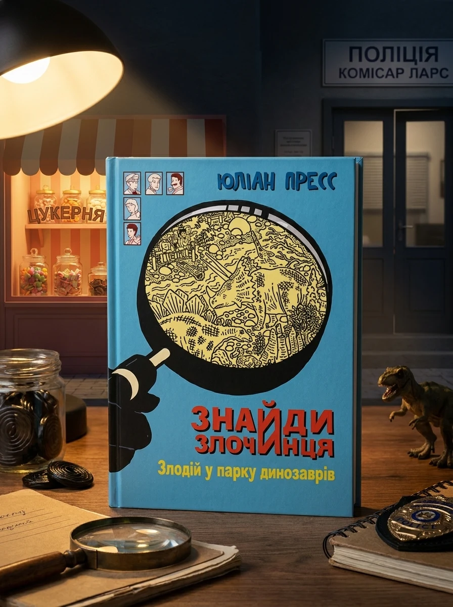 Злодій у парку динозаврів | купити книгу онлайн