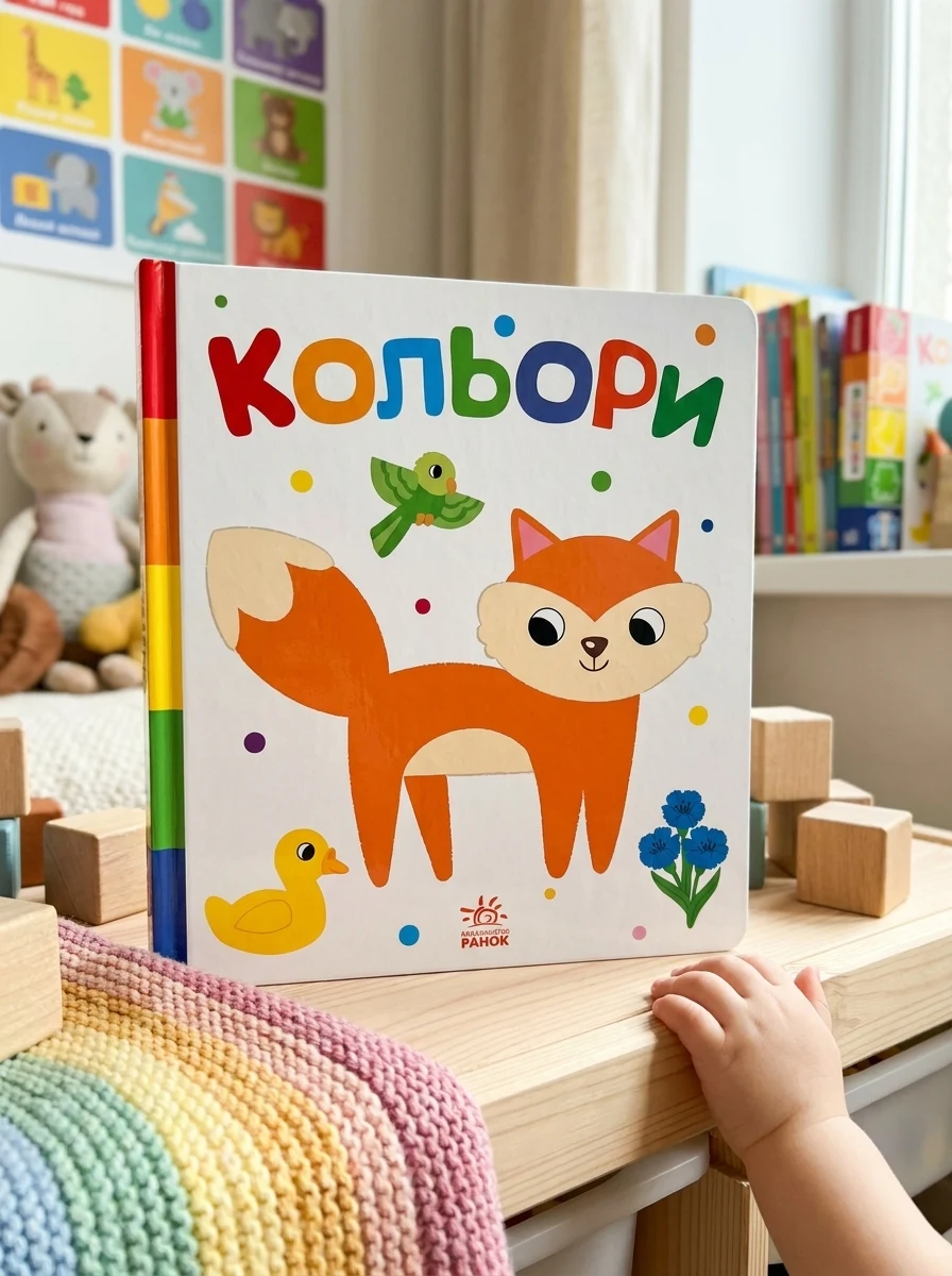 Знайди-но мене! Кольори — Розвивальні книги