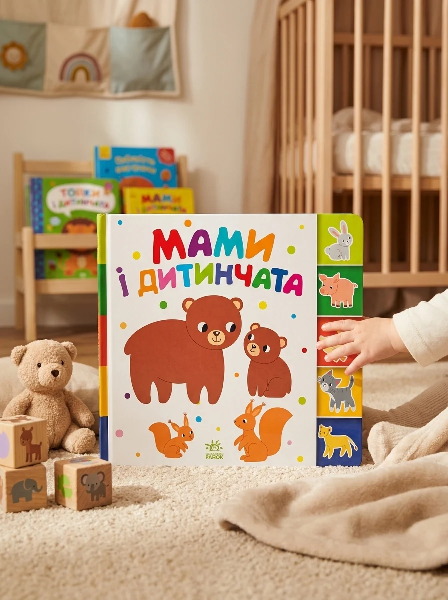 Знайди-но мене! Мами і дитинчата — Розвивальні книги
