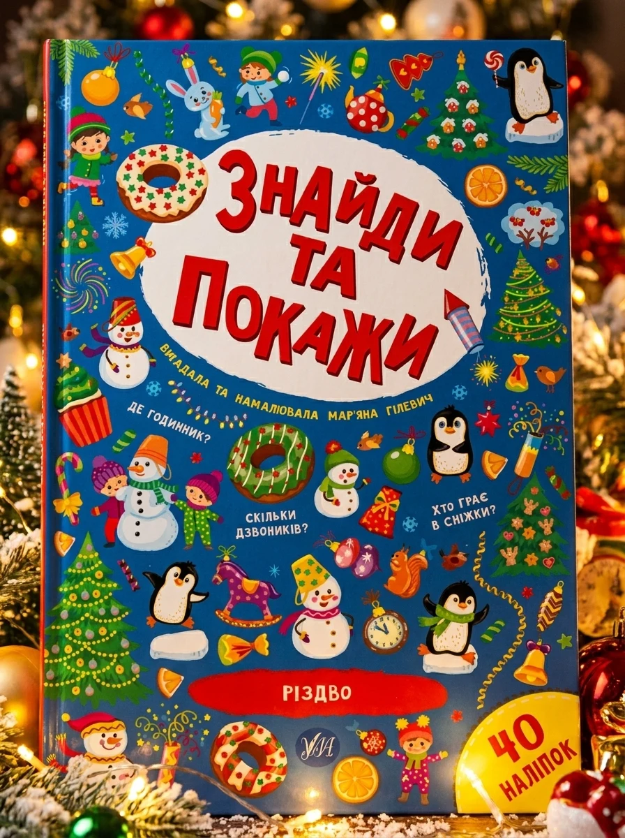 Знайди та покажи. Різдво — Книги-іграшки